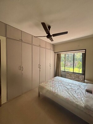 Bedroom in 2 BHK Apartment at Vasant Prakash CHS, Versova – for Rent