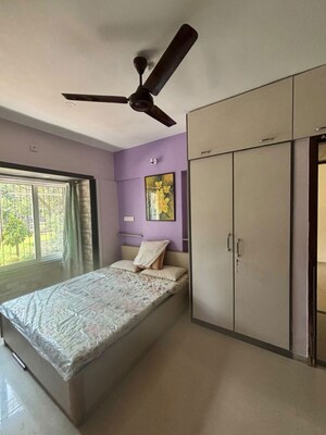 Bedroom in 2 BHK Apartment at Vasant Prakash CHS, Versova – for Rent