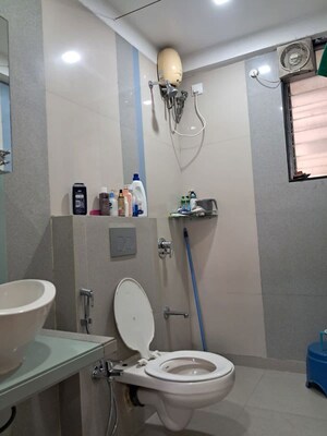 Attached Bathroom in 2 BHK Apartment at Neelsidhi Atlantis, Nerul – for Rent