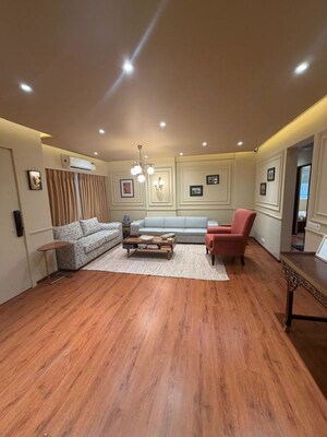 Living Room in 3 BHK Apartment at Bandra West – for Rent
