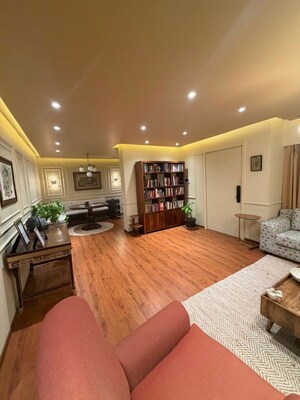 Living Room in 3 BHK Apartment at Bandra West – for Rent