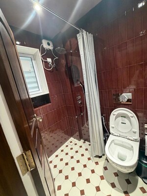 Bathroom in 3 BHK Apartment at Bandra West – for Rent