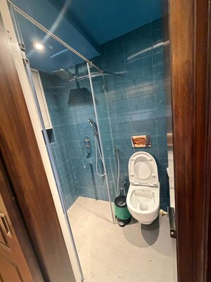 Bathroom in 3 BHK Apartment at Bandra West – for Rent