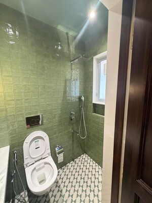 Bathroom in 3 BHK Apartment at Bandra West – for Rent