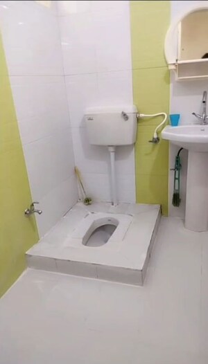 Bathroom in 3 BHK Apartment at Shiv Empire Lohgaon, Budheshwar – for Rent