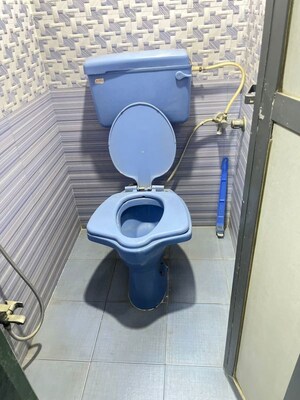 Bathroom in 1 BHK Apartment at Sai Darshan Ghansoli, Ghansoli – for Rent