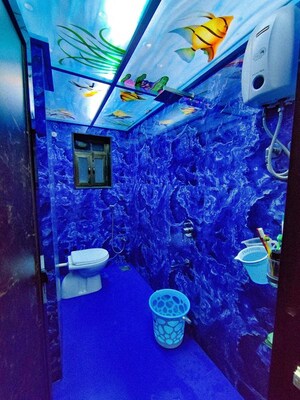 Bathroom in 2 BHK Apartment at Santacruz West – for Rent