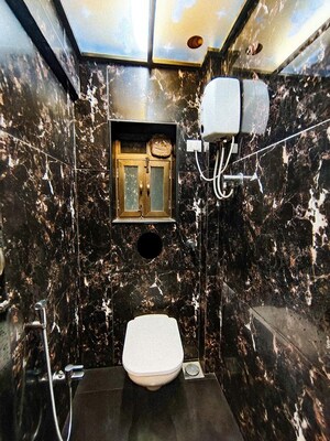 Bathroom in 2 BHK Apartment at Santacruz West – for Rent