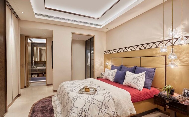Bedroom, mermit-tower 4 Bedroom 2600 Sq.Ft. Apartment In Lower Parel Mumbai 10763717