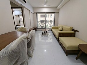 Living Room in 1 BHK Apartment at Khar West – for Rent