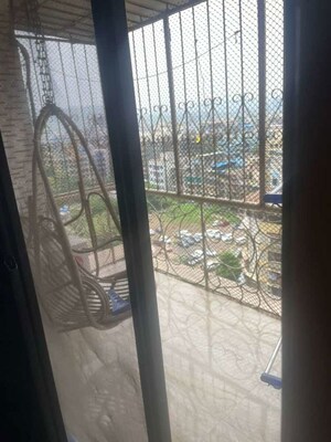 Balcony in 2 BHK Apartment at Sai Darshan Ghansoli, Ghansoli – for Rent