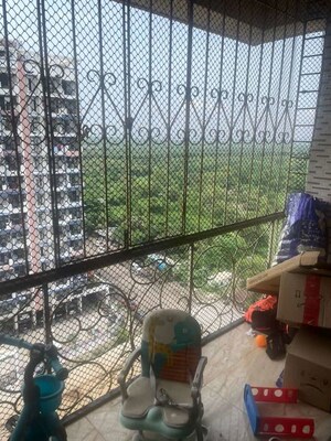 Balcony in 2 BHK Apartment at Sai Darshan Ghansoli, Ghansoli – for Rent