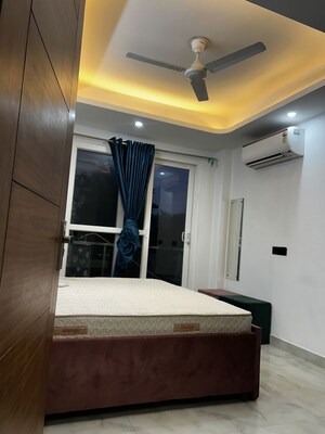 Bedroom in 2 BHK Builder Floor at Freedom Fighters Enclave – for Rent