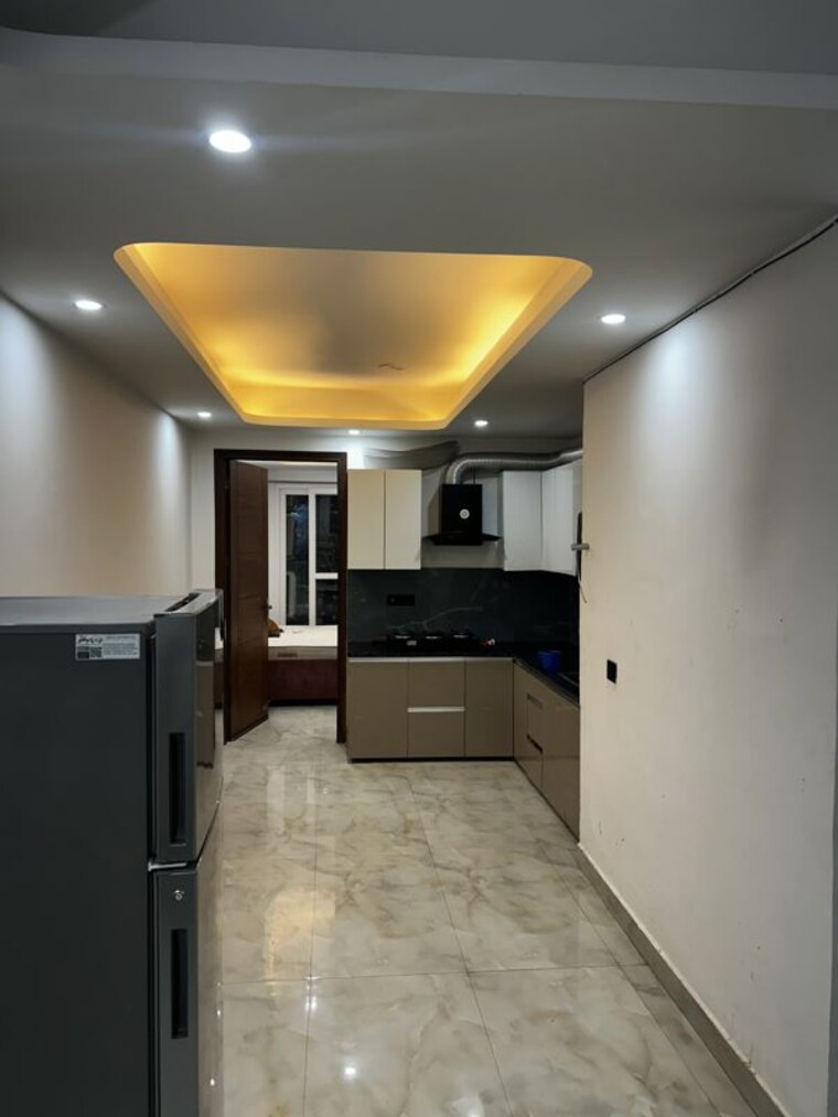 Kitchen, freedom fighters enclave 2 Bedroom 1050 Sq.Ft. Builder Floor In Freedom Fighters Enclave Delhi 10758526