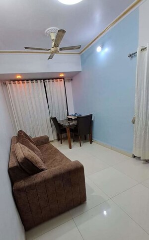 Living Room in 1 BHK Apartment at Sai Darshan Ghansoli, Ghansoli – for Rent