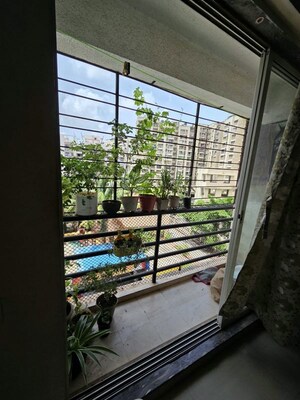 Balcony in 1 BHK Apartment at Piramal Vaikunth, Balkum Pada – for Rent