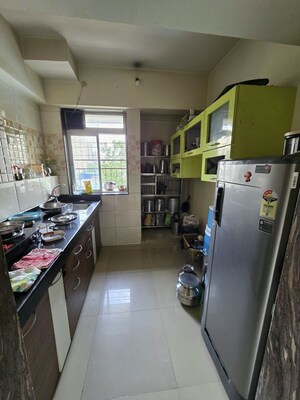 Kitchen in 1 BHK Apartment at Piramal Vaikunth, Balkum Pada – for Rent