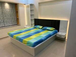 Bedroom in 3 BHK Apartment at Puranik Aldea Anexo, Baner – for Rent