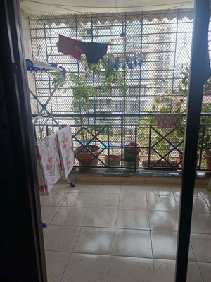 Balcony in 2 BHK Apartment at Sai Darshan Ghansoli, Ghansoli – for Rent