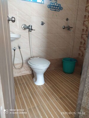 Bathroom in 2 BHK Apartment at Sai Darshan Ghansoli, Ghansoli – for Rent
