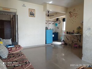 Living Room in 2 BHK Apartment at Sai Darshan Ghansoli, Ghansoli – for Rent