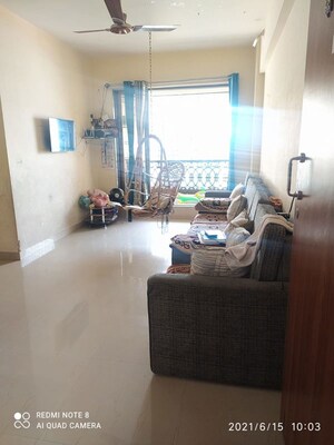 Living Room in 2 BHK Apartment at Sai Darshan Ghansoli, Ghansoli – for Rent