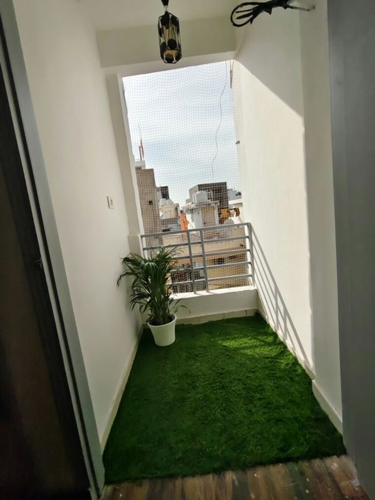 Balcony, karolan ka barh 2 Bedroom 1000 Sq.Ft. Apartment In Karolan Ka Barh Jaipur 10763814