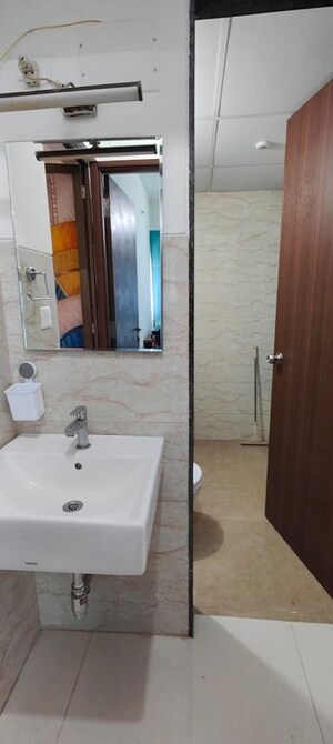 Bathroom in 2 BHK Apartment at Hinjewadi – for Rent