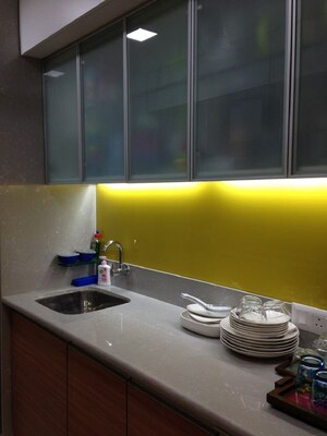 Kitchen in 1.5 BHK Apartment at Bandra West – for Rent