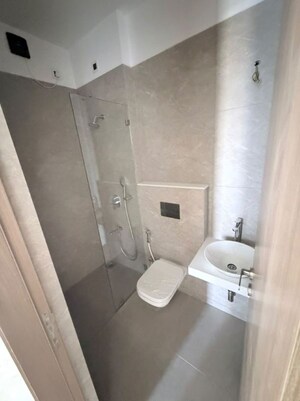 Bathroom in 3 BHK Apartment at S Raheja Fairfield, Santacruz West – for Rent