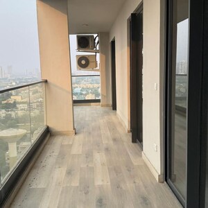 Balcony in 3 BHK Apartment at M3M Heights, Sector 65 – for Rent
