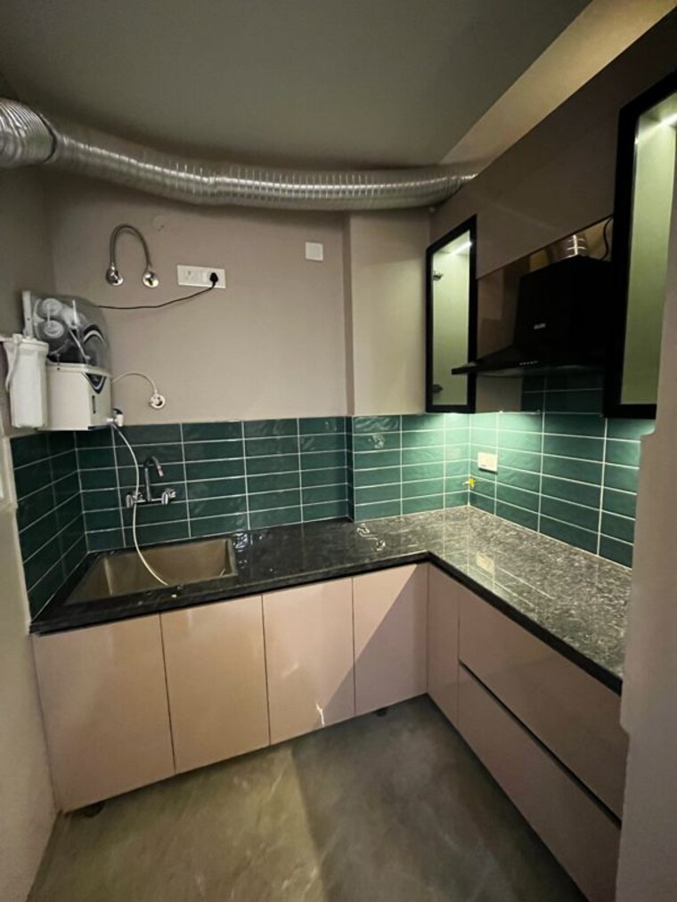 Kitchen, sector 57 1 Bedroom 858 Sq.Ft. Builder Floor In Sector 57 Gurgaon 10763901