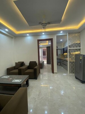 Living Room in 2 BHK Apartment at Freedom Fighters Vihar – for Rent