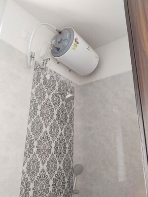 Bathroom in 1 BHK Apartment at Marathon Nexzone Nirvana, Palaspe Phata – for Rent