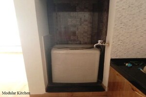 Kitchen in 1 BHK Apartment at Kargil Vijay Nagar – for Rent