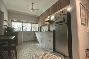 Kitchen in 1 BHK Apartment at Bandra West – for Rent