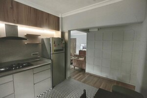 Kitchen in 1 BHK Apartment at Bandra West – for Rent