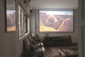 Living Room in 1 BHK Apartment at Bandra West – for Rent