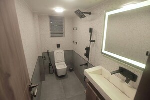Washroom in 1 BHK Apartment at Bandra West – for Rent