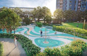 Swimming Pool in 2 BHK Apartment at Anant Avatara, Kasarvadavali – for Sale