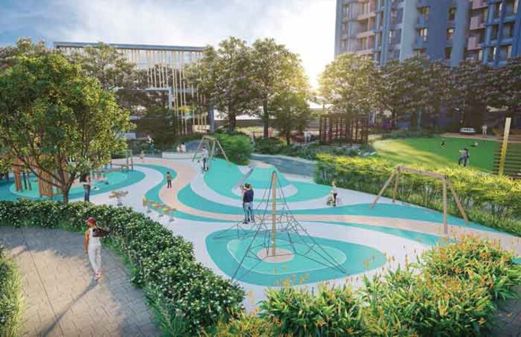 Swimming Pool, anant-avatara 2 Bedroom 556 Sq.Ft. Apartment In Kasarvadavali Thane 10763971