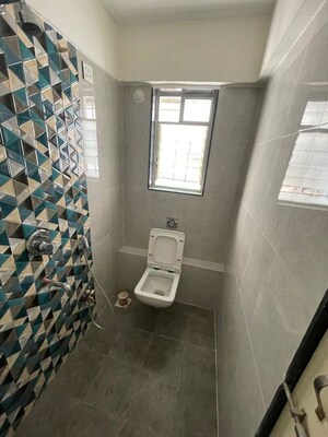 Bathroom in 2 BHK Apartment at Aswani Galaxy, Wakad – for Rent