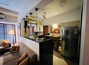 Living Room in 1 BHK Apartment at Borivali West – for Rent
