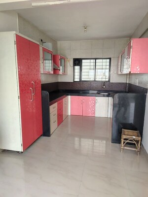 Kitchen in 3 BHK Apartment at Orvi D Building, Balewadi – for Rent