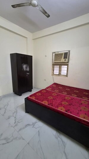 Bedroom in 1 BHK Builder Floor at Freedom Fighters Enclave – for Rent