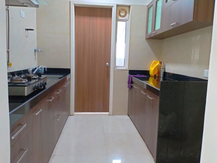 Kitchen, l-t-crescent-bay-t2 2 Bedroom 788 Sq.Ft. Apartment In Parel Mumbai 10764009