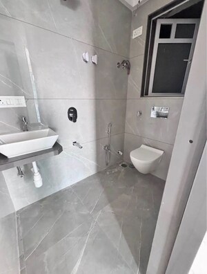Bathroom in 2 BHK Apartment at Borivali West – for Rent