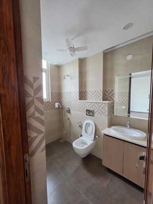 Bathroom in 3 BHK Builder Floor at Sector 57 – for Rent