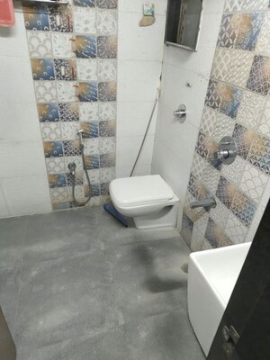 Bathroom in 1 BHK Apartment at Western Rakhi Tower, Borivali East – for Sale