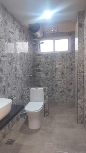 Bathroom in 3 BHK Builder Floor at Jubilee Hills – for Rent